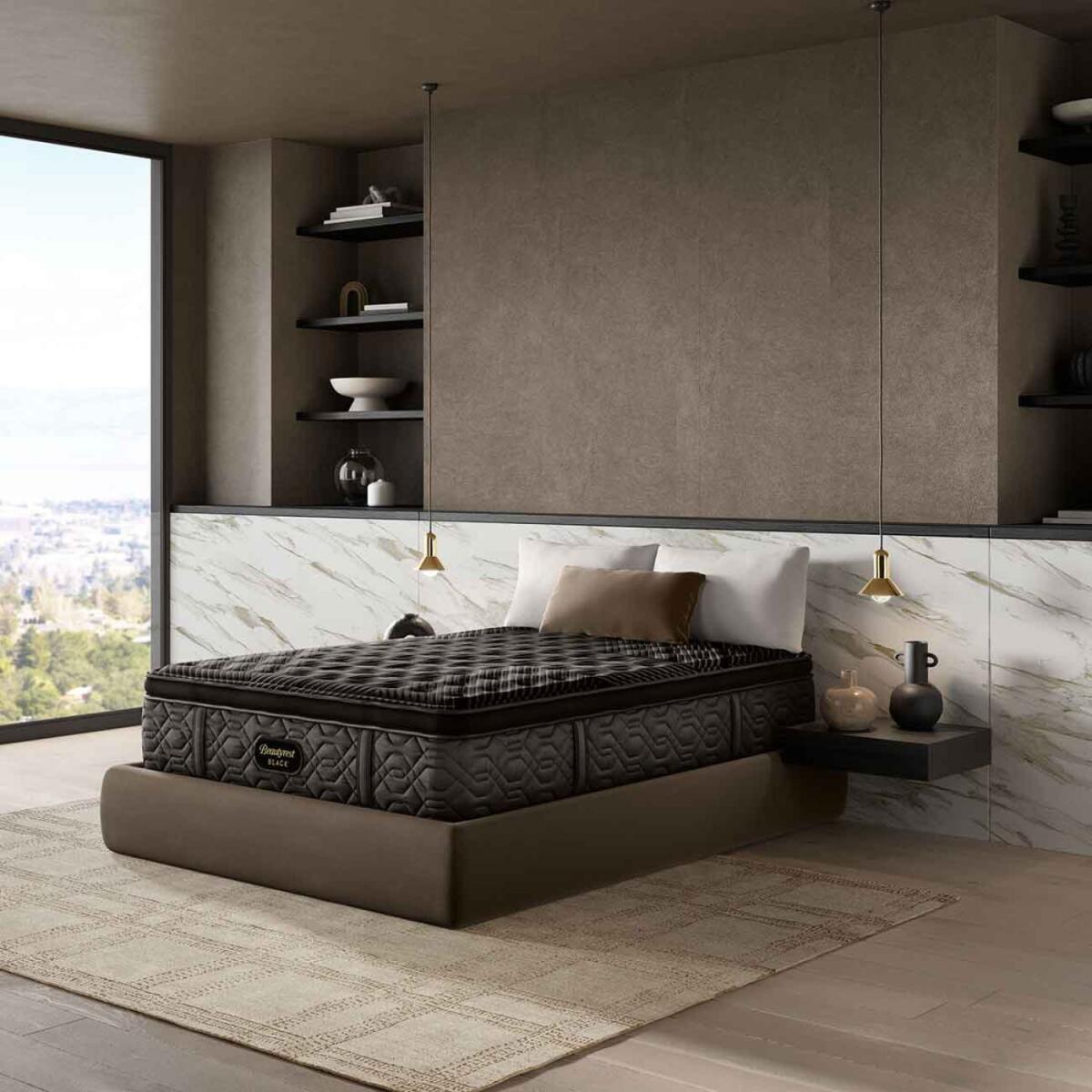 Beautyrest Black Series One Firm Pillow Top Mattress Firm Back Sleeper 5