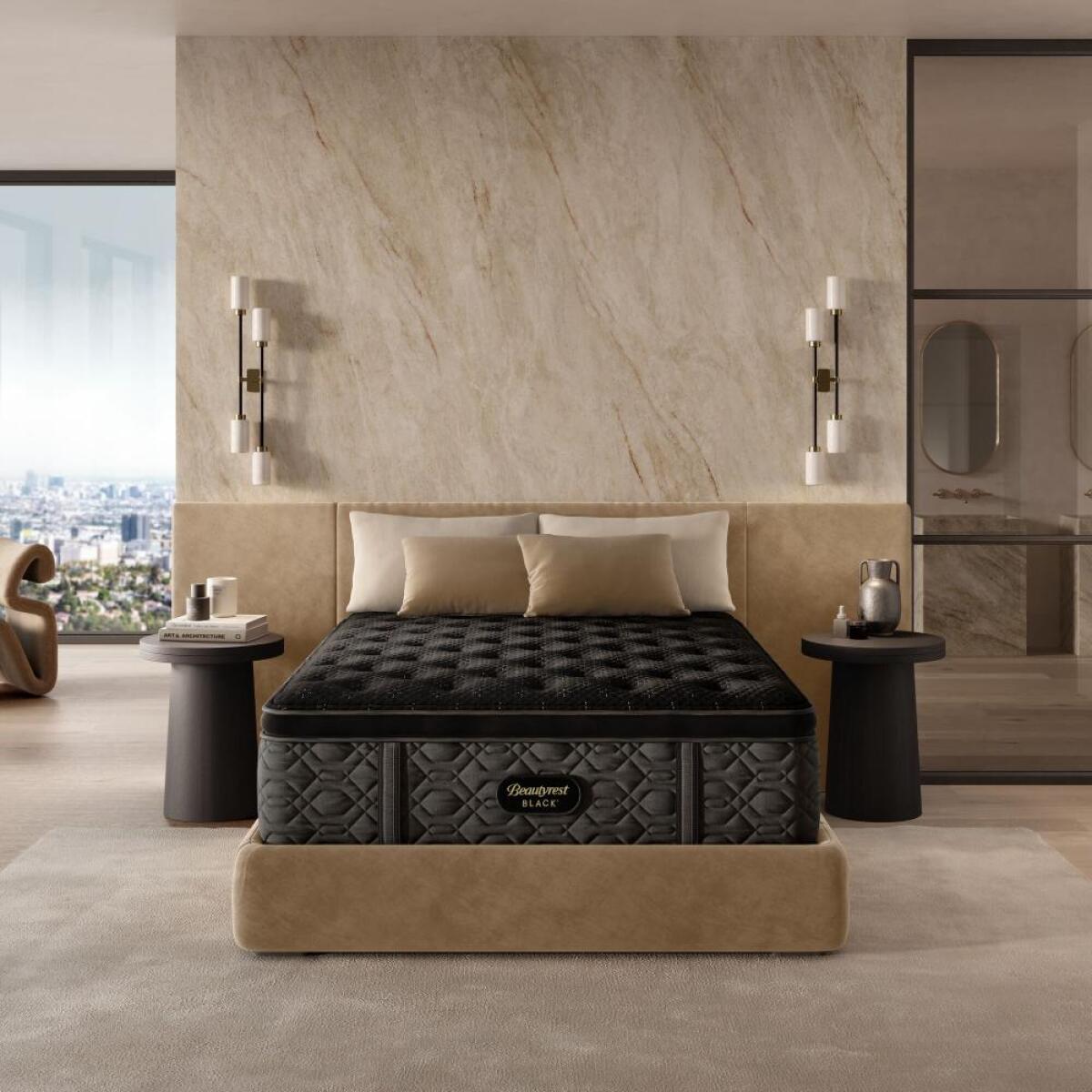 Beautyrest Black 2024 Series Three Plush Pillow Top Mattress California King Beautyrest 5