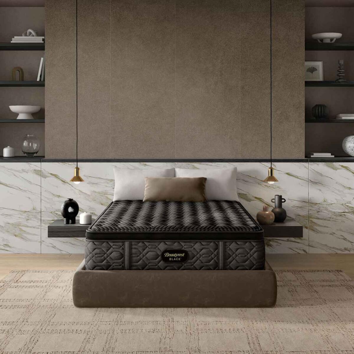 Beautyrest Black Series One Firm Pillow Top Mattress Firm Back Sleeper 6