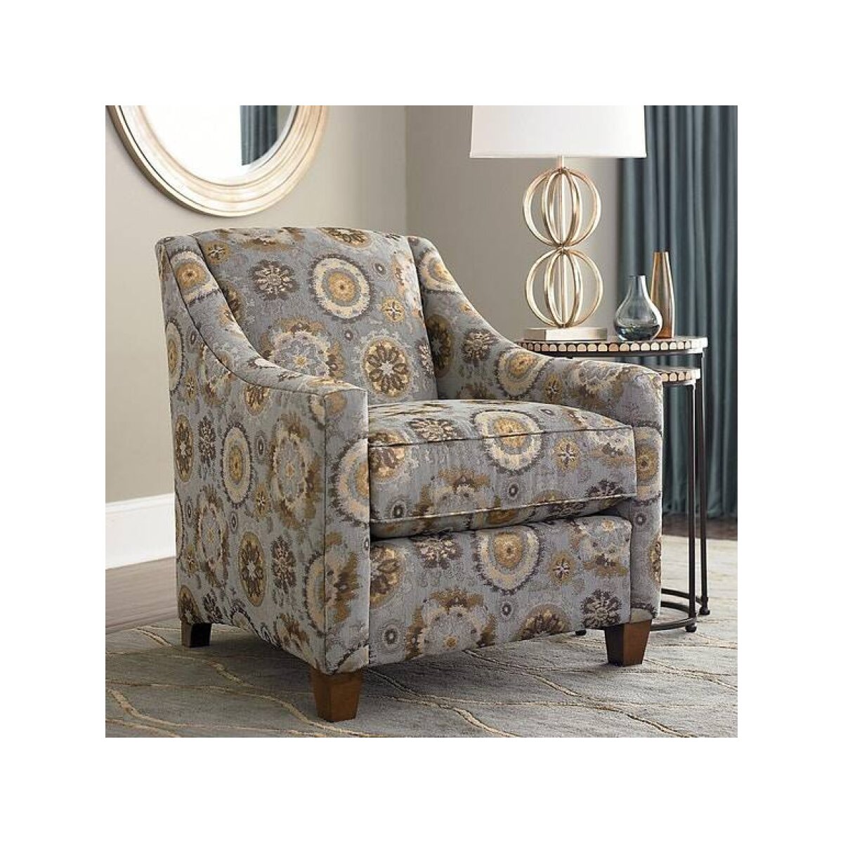 Corina Accent Chair Chairs Bassett Furniture 6