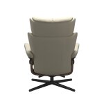 Stressless® Magic (M) Cross Base Recliner with Ottoman Recliners Stressless 10