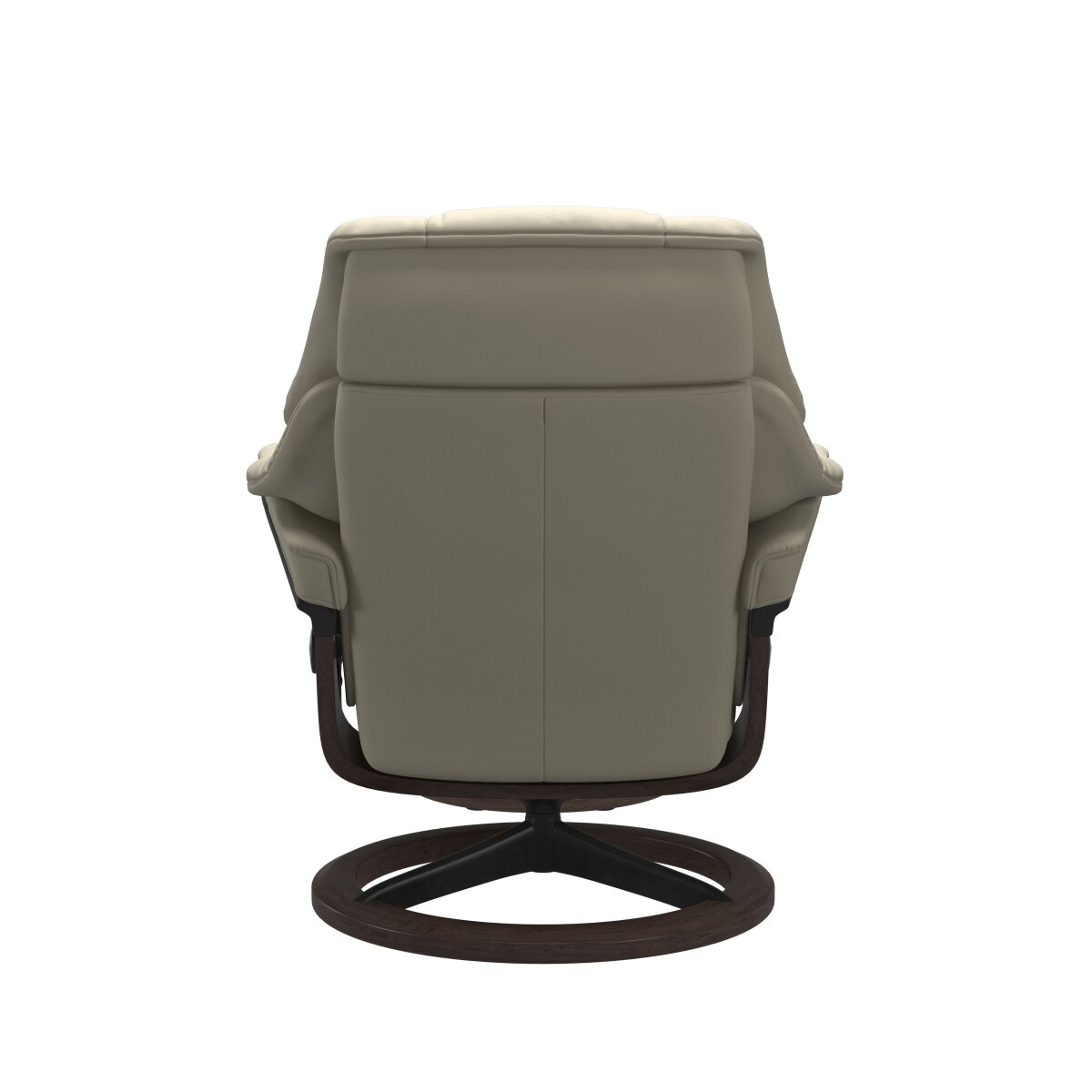Stressless® Reno (S) Signature Base Recliner with Ottoman Recliners Stressless 6