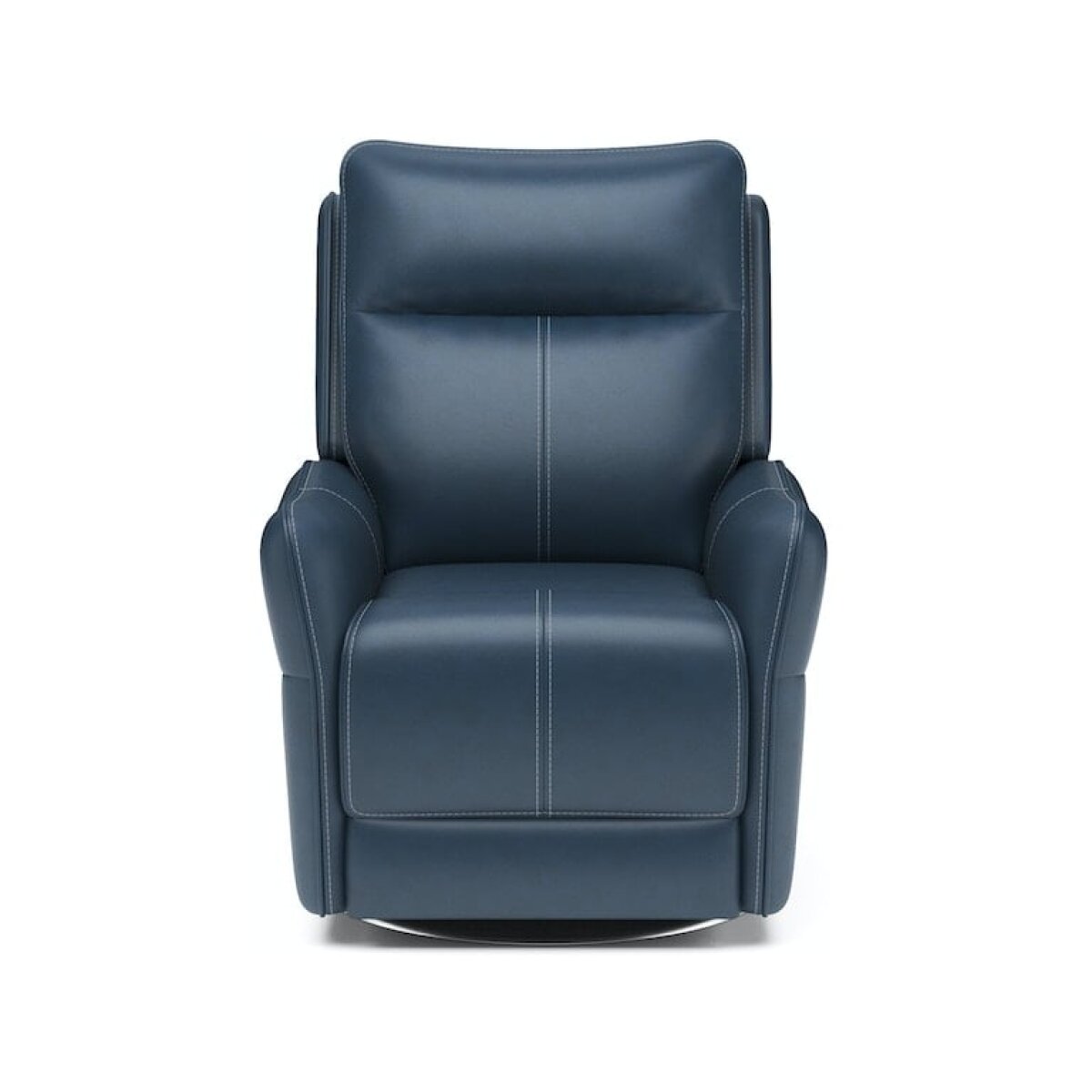 Spin Swivel Power Recliner with Power Headrest and Lumbar Recliners Customizable 4