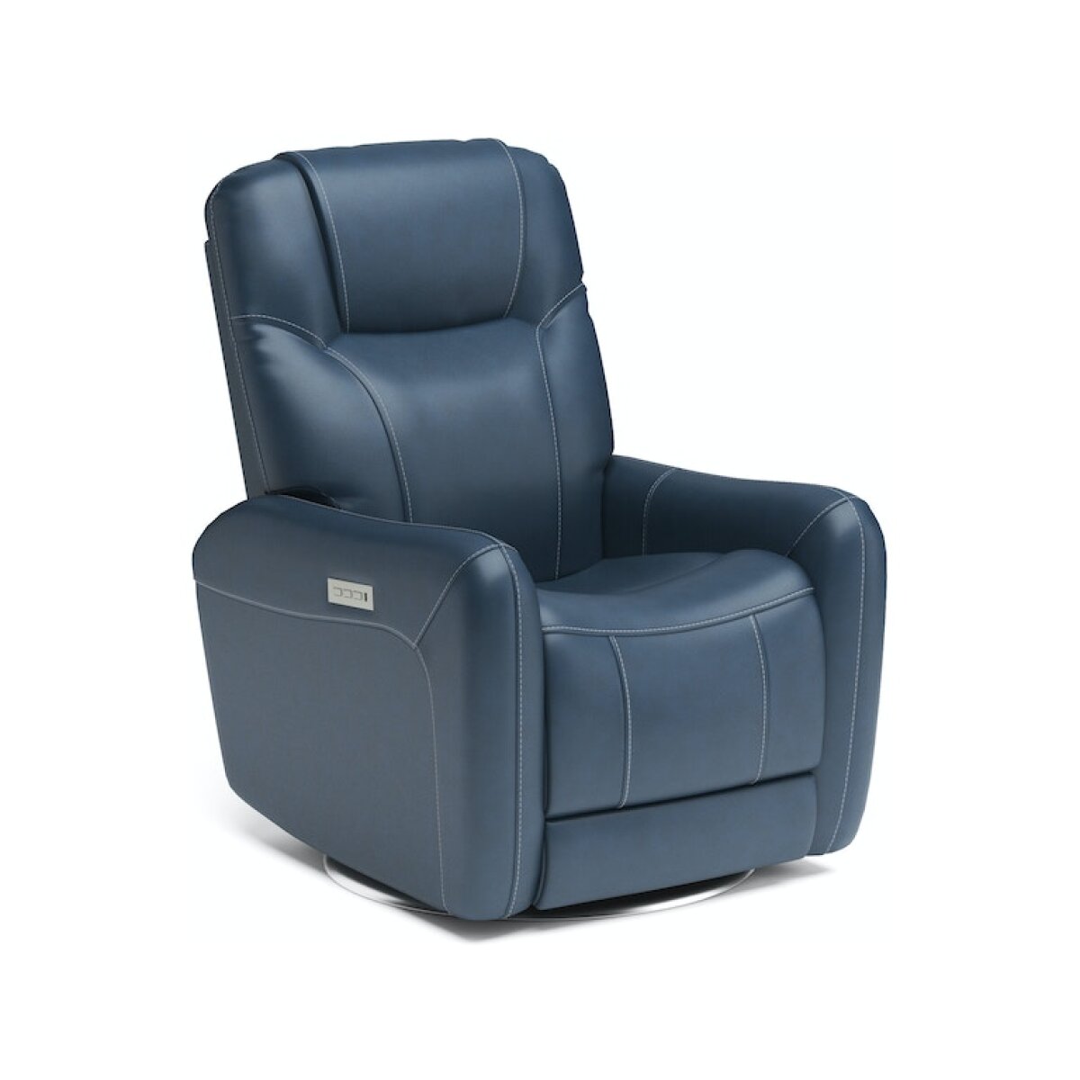 Degree Swivel Power Recliner with Power Headrest and Lumbar Recliners Customizable 5