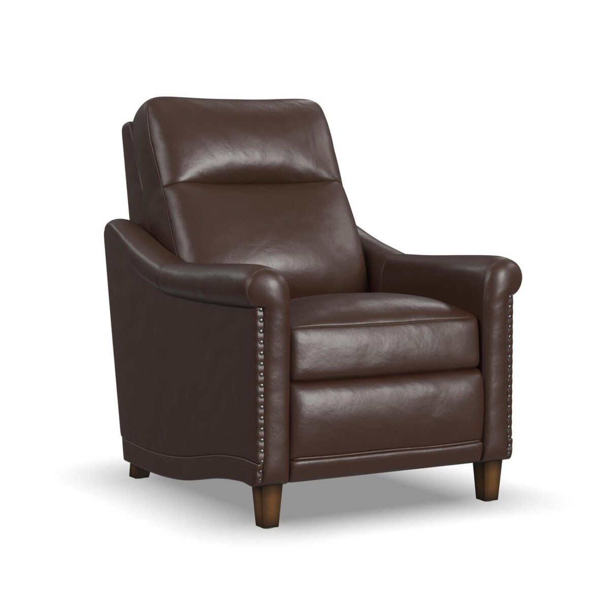 Elizabeth Brunette Leather Power Recliner with Power Headrest Recliners Flexsteel 4