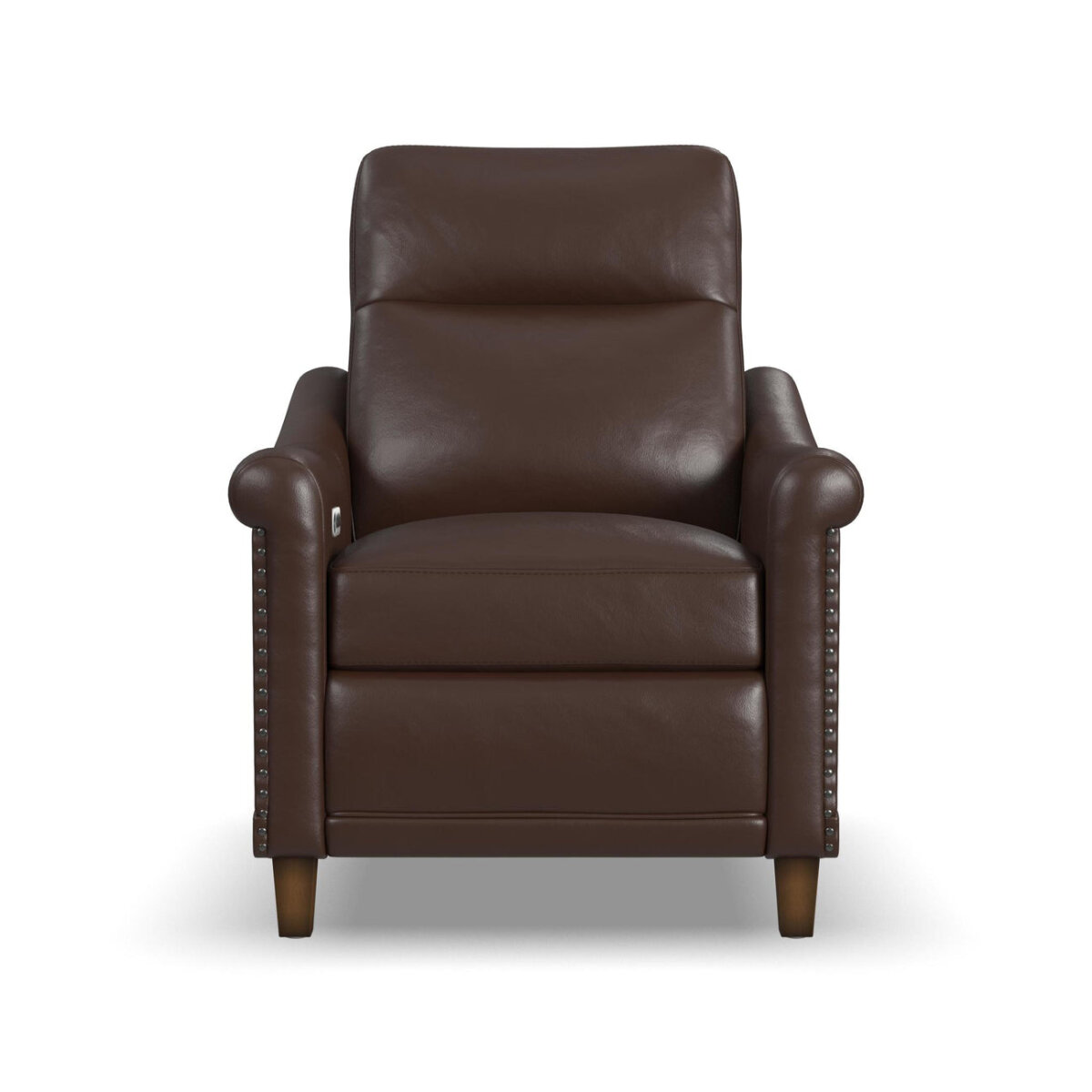 Elizabeth Brunette Leather Power Recliner with Power Headrest Recliners Flexsteel 6