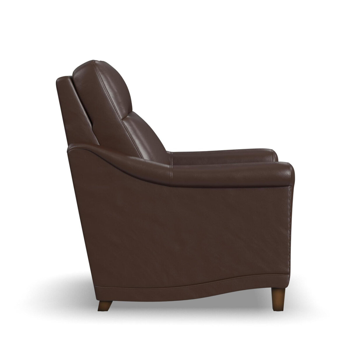 Elizabeth Brunette Leather Power Recliner with Power Headrest Recliners Flexsteel 7