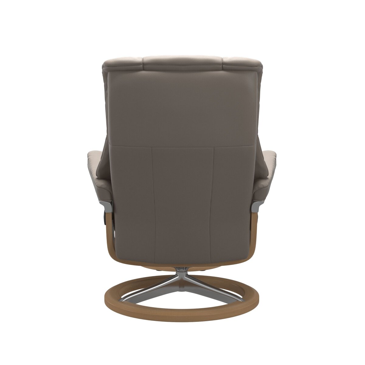 Stressless® Mayfair (M) Signature Base Recliner with Ottoman Recliners Stressless 6