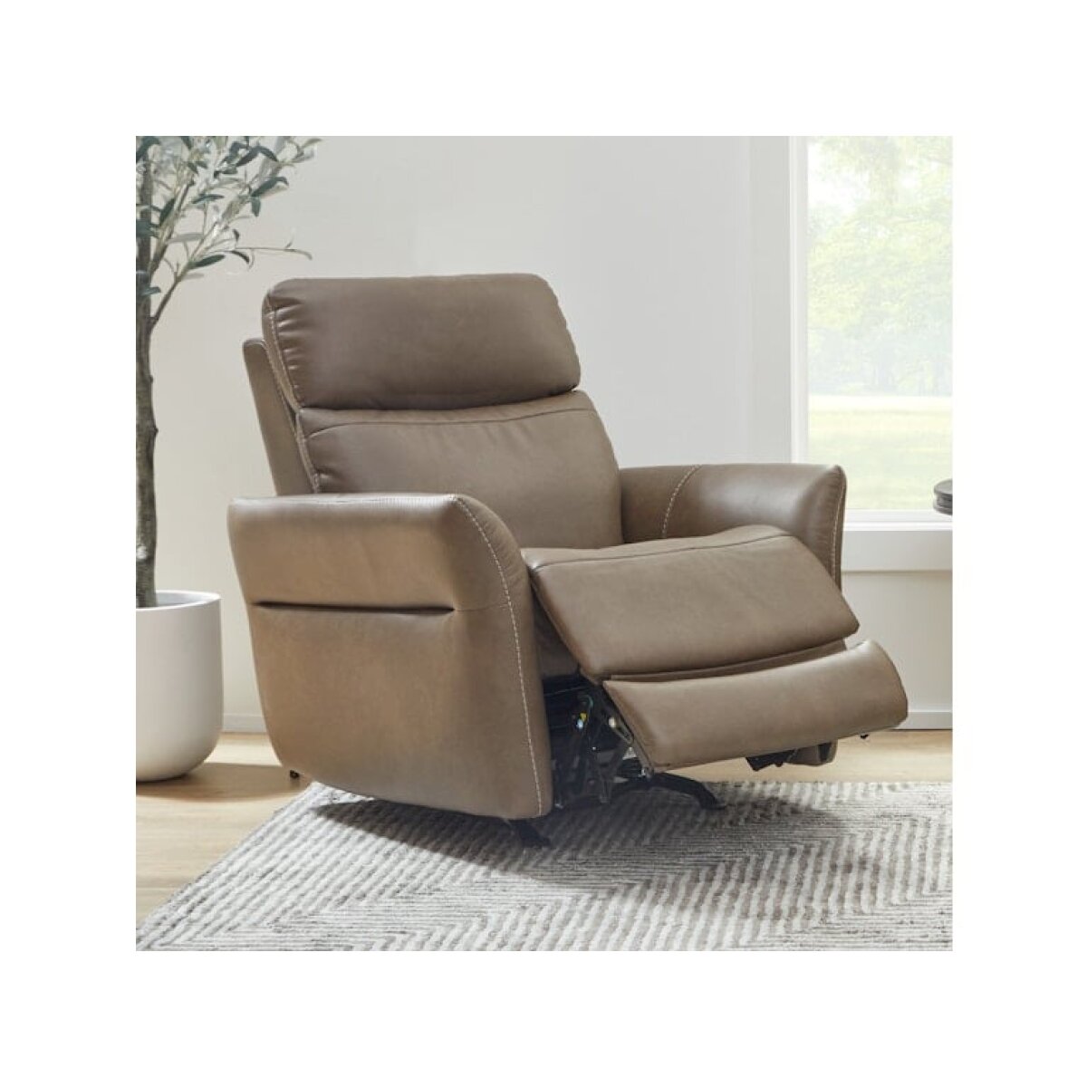 Artemis Power Rocking Recliner with Power Headrest and Lmbr and Heat and Mass Recliners Customizable 4