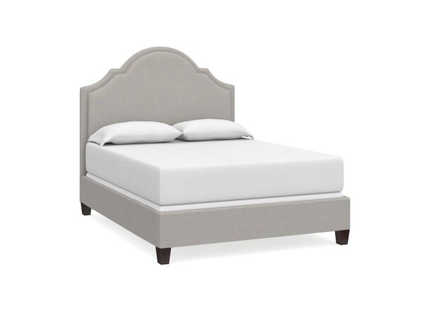 Custom Upholstered Barcelona Bonnet Bed Beds Bassett Furniture