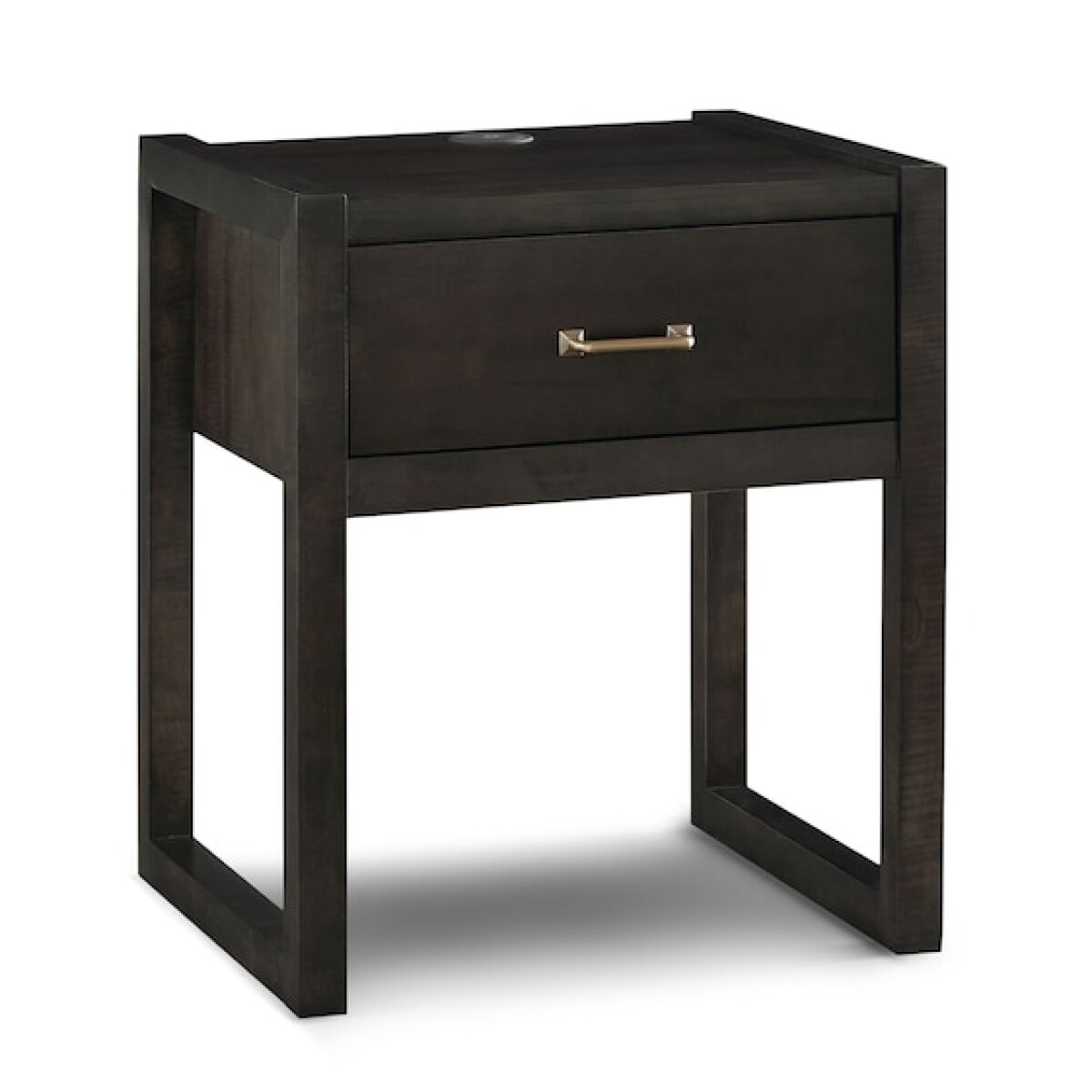 Braddock Braddock Maple Charging Bedside Table Nightstands Bassett Furniture 5