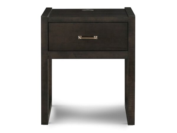 Braddock Braddock Maple Charging Bedside Table Nightstands Bassett Furniture 4