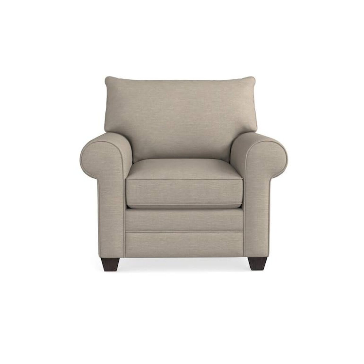 Alexander Roll Arm Accent Chair Chairs Bassett Furniture 5