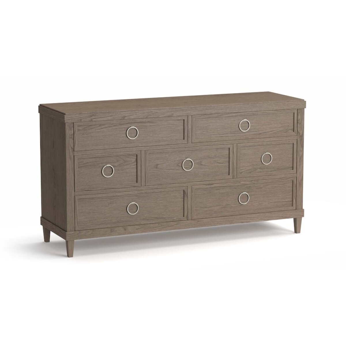 Ventura Dresser Chalk Slate Dressers Bassett Furniture 4