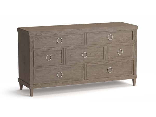 Ventura Dresser Chalk Slate Dressers Bassett Furniture