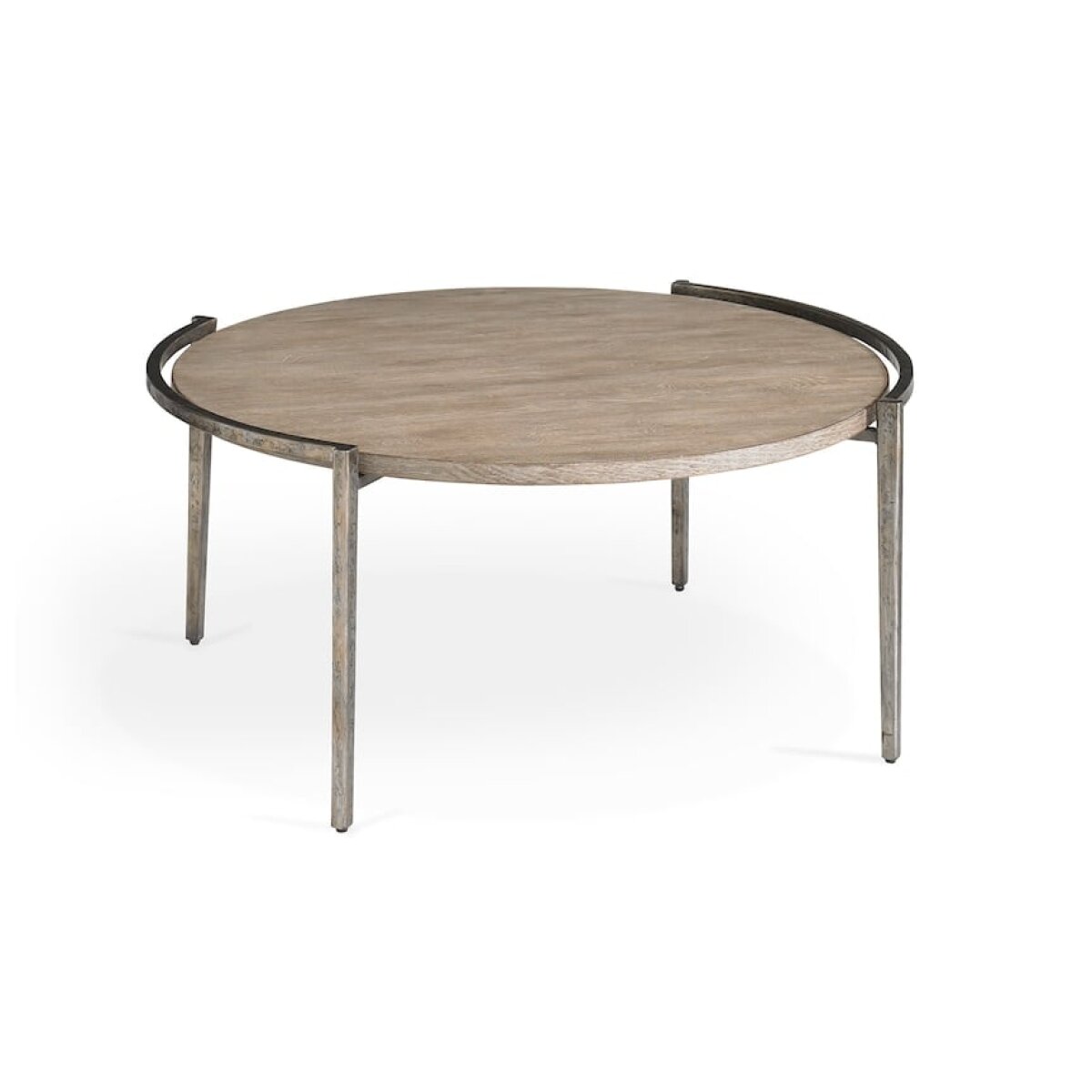 Chelsea Pier Round Cocktail Table Cocktail & Coffee Tables Bassett Furniture 4