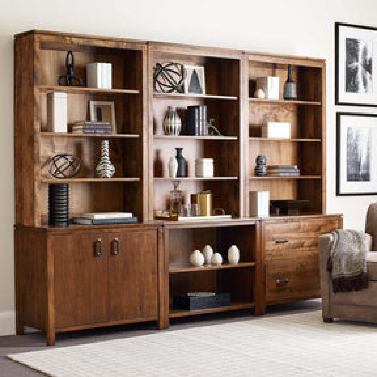 Dwyer Hutch Office Storage Customizable 5