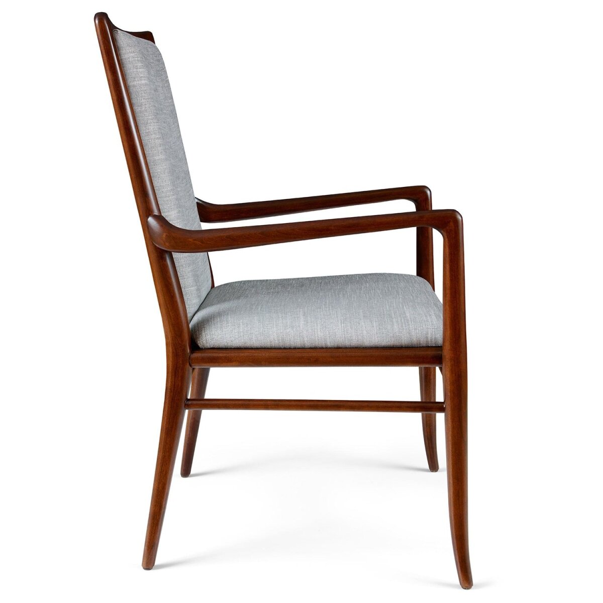 Martine Upholstered Back Arm Chair Chairs & Benches Stickley Furniture 6