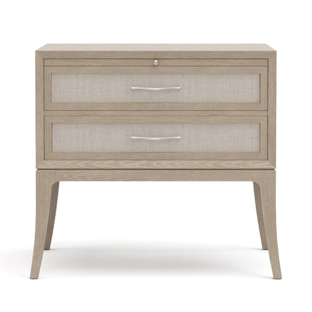 Maidstone Nightstand, Woven Jute Nightstands Stickley Furniture 4