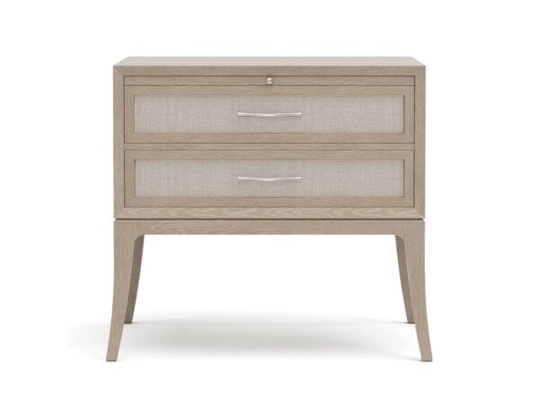 Maidstone Nightstand, Woven Jute Nightstands Stickley Furniture