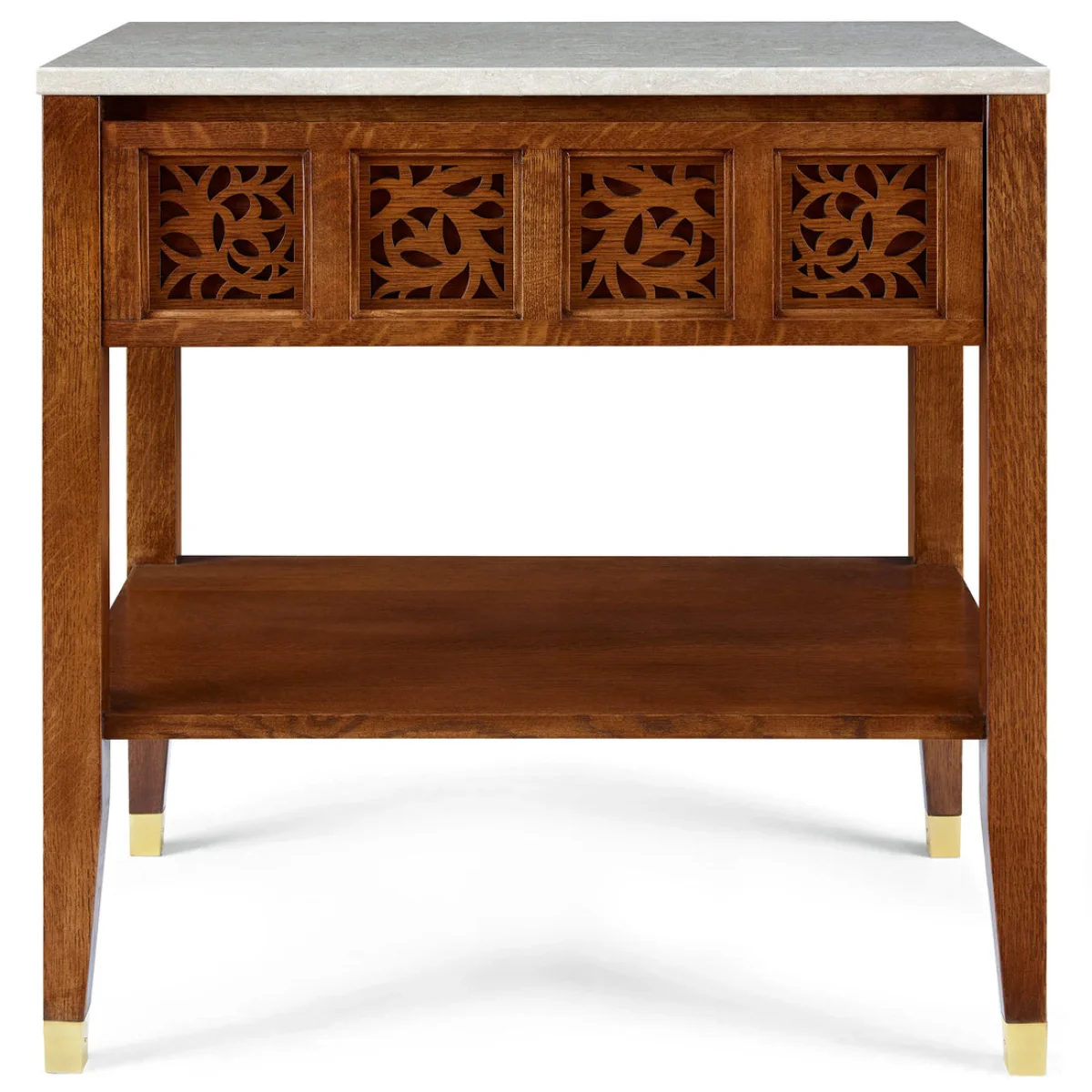 Surrey Hills Open Nightstand, Stone Top Nightstands Stickley Furniture 4