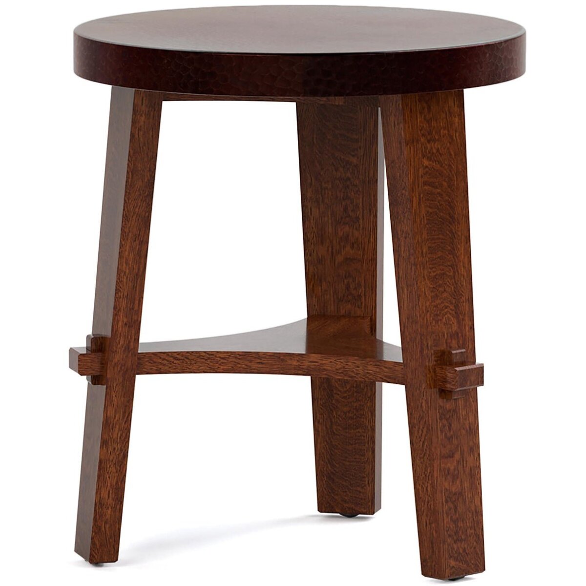 Little Treasures Copper-Top Tabouret Chairs & Benches Stickley Furniture 4