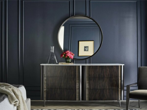 Nina Magon Cecily Round Mirror Mirrors Universal Furniture 7