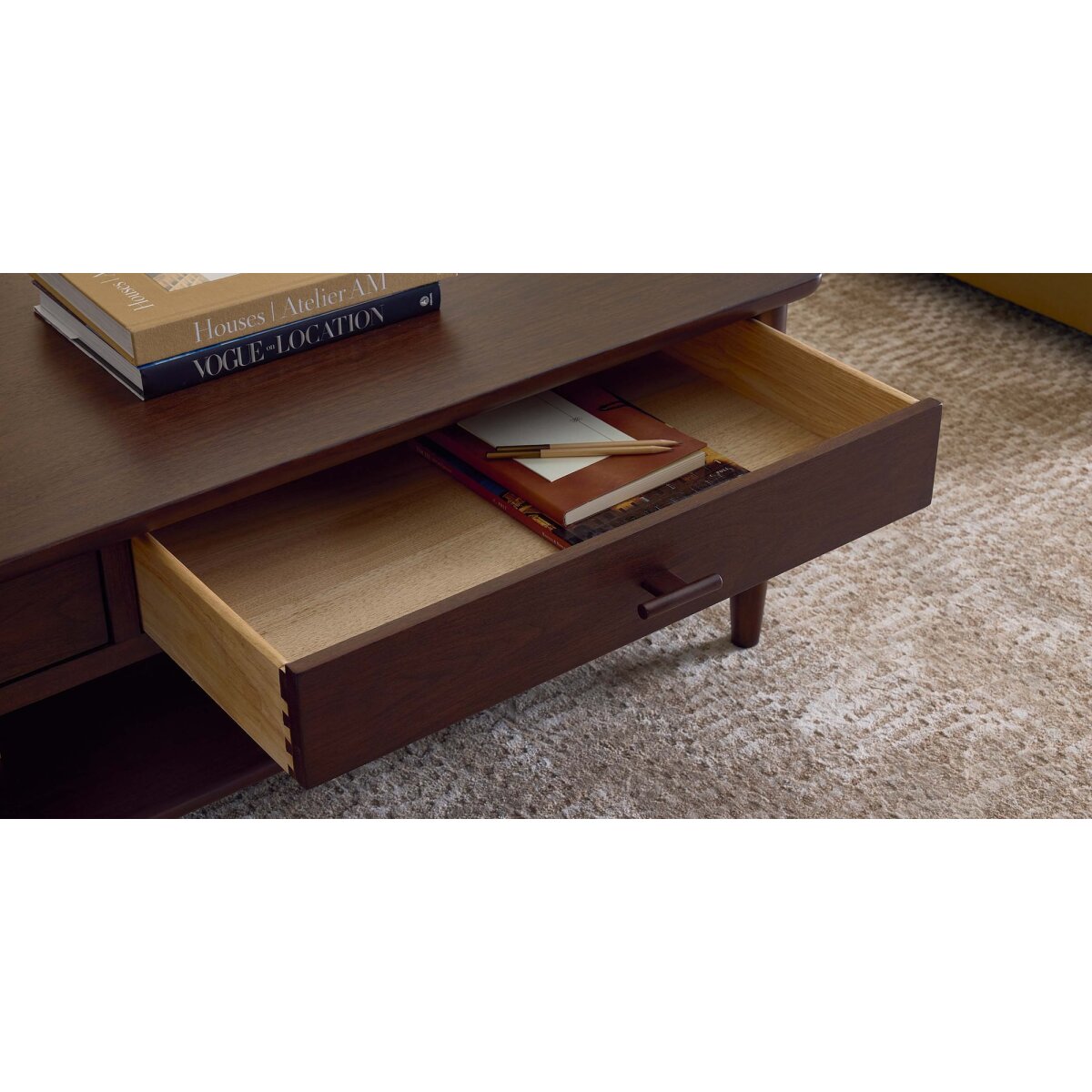 Copenhagen Rectangular Cocktail Table Cocktail & Coffee Tables Bassett Furniture 6