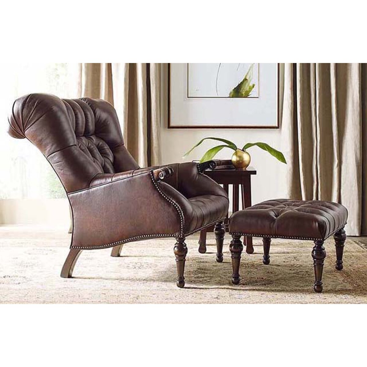 Leopold’s Ottoman Ottomans & Poufs Customizable 5