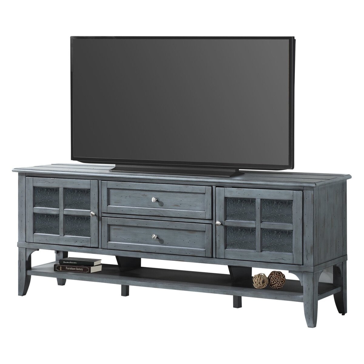 Highland 76 In. Tv Console Entertainment Stands Parker House 4