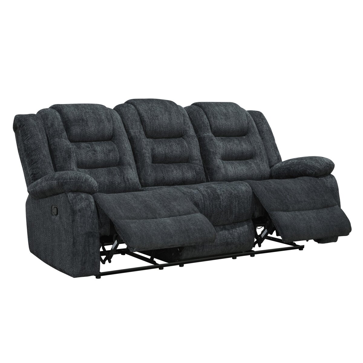 Bolton – Misty Storm Manual Dual Reclining Sofa Sofas Parker House 6