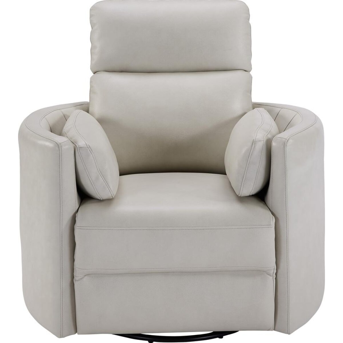 Radius Ivory Power Swivel Glider Recliner Recliners Parker House 4