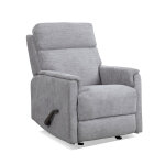 Compact Moon Gray Perfect Match Gliding Recliner Recliners Flexsteel 7