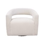 Orbit-Elise Natural Open Back Accent Swivel Chair Chairs Parker House 6 Orbit-Elise Natural Open Back Accent Swivel Chair Chairs Parker House 6