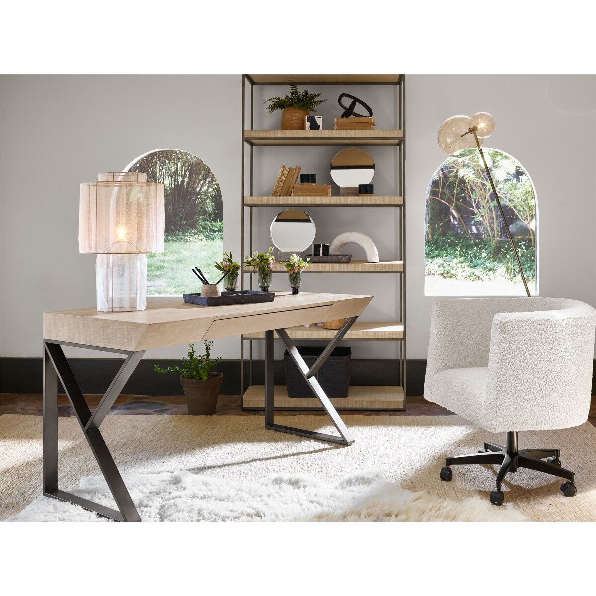 Modern Farmhouse Braxton Etagere Bookcases Universal Furniture 6