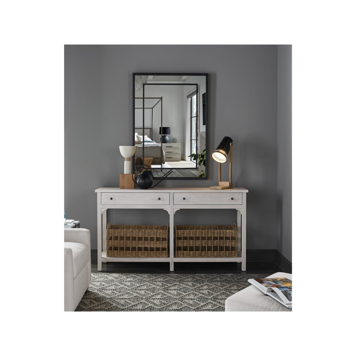 Modern Farmhouse Kinsley Console Table U011803 Console Tables Universal Furniture 7