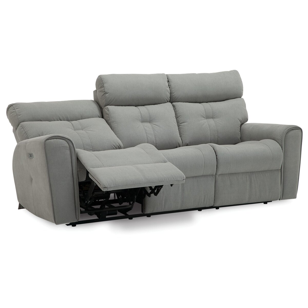 Acacia Sofa Power Recliner w/ Power Headrest Sofas Customizable 6