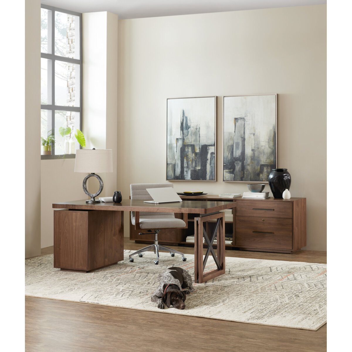 1650-10 Elon Two-Door Cabinet Office Storage Hooker Furniture 5