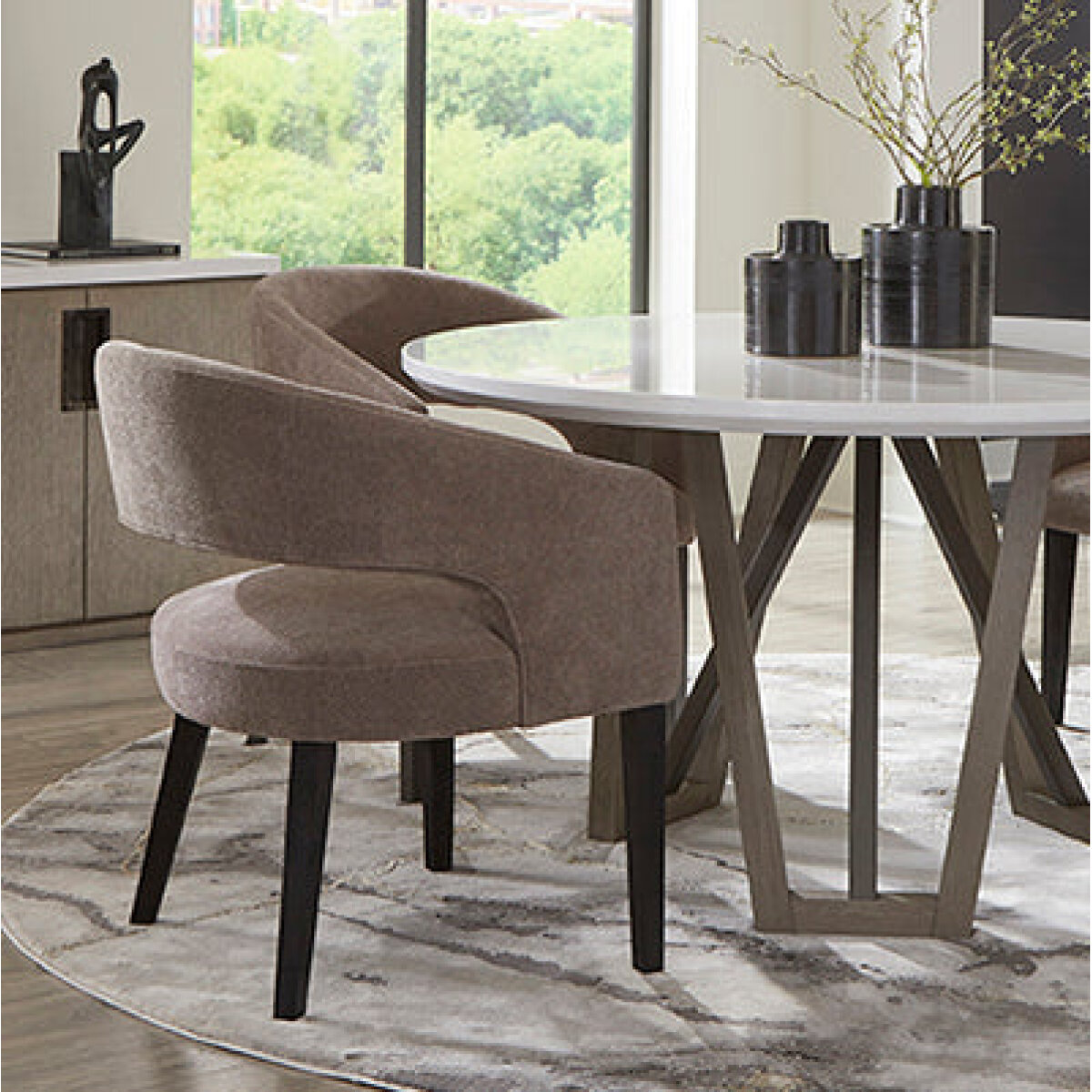 Barrel Chair Chairs & Benches Parker House 5
