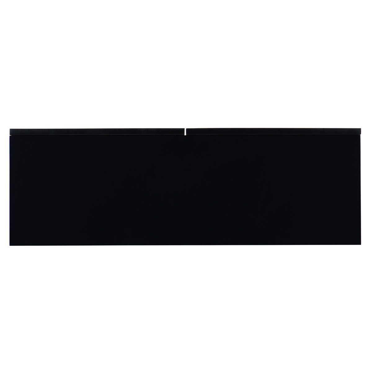 Melange Melange Fingerprints Two Door Credenza Dining Storage Blacks 8