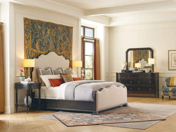 Charleston Charleston One-Drawer Telephone Table Nightstands Blacks 9