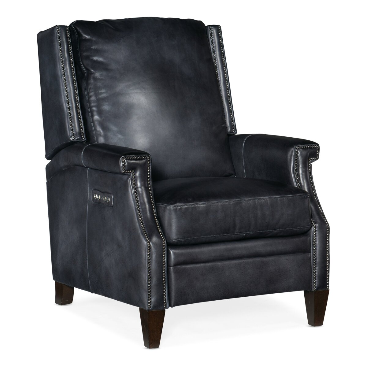RC Collin PWR Recliner w/ PWR Headrest Recliners Dark Wood 4
