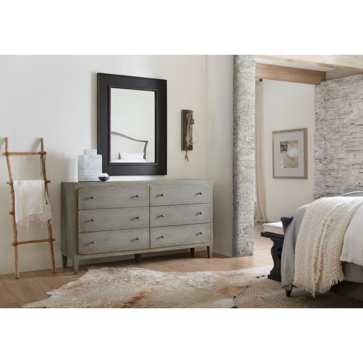 CiaoBella Ciao Bella Six-Drawer Dresser- Speckled Gray Dressers CiaoBella 7