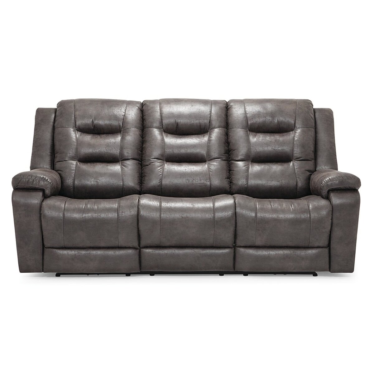Leighton Sofa Power Recliner w/ Power Headrest & Power Sofas Customizable 4