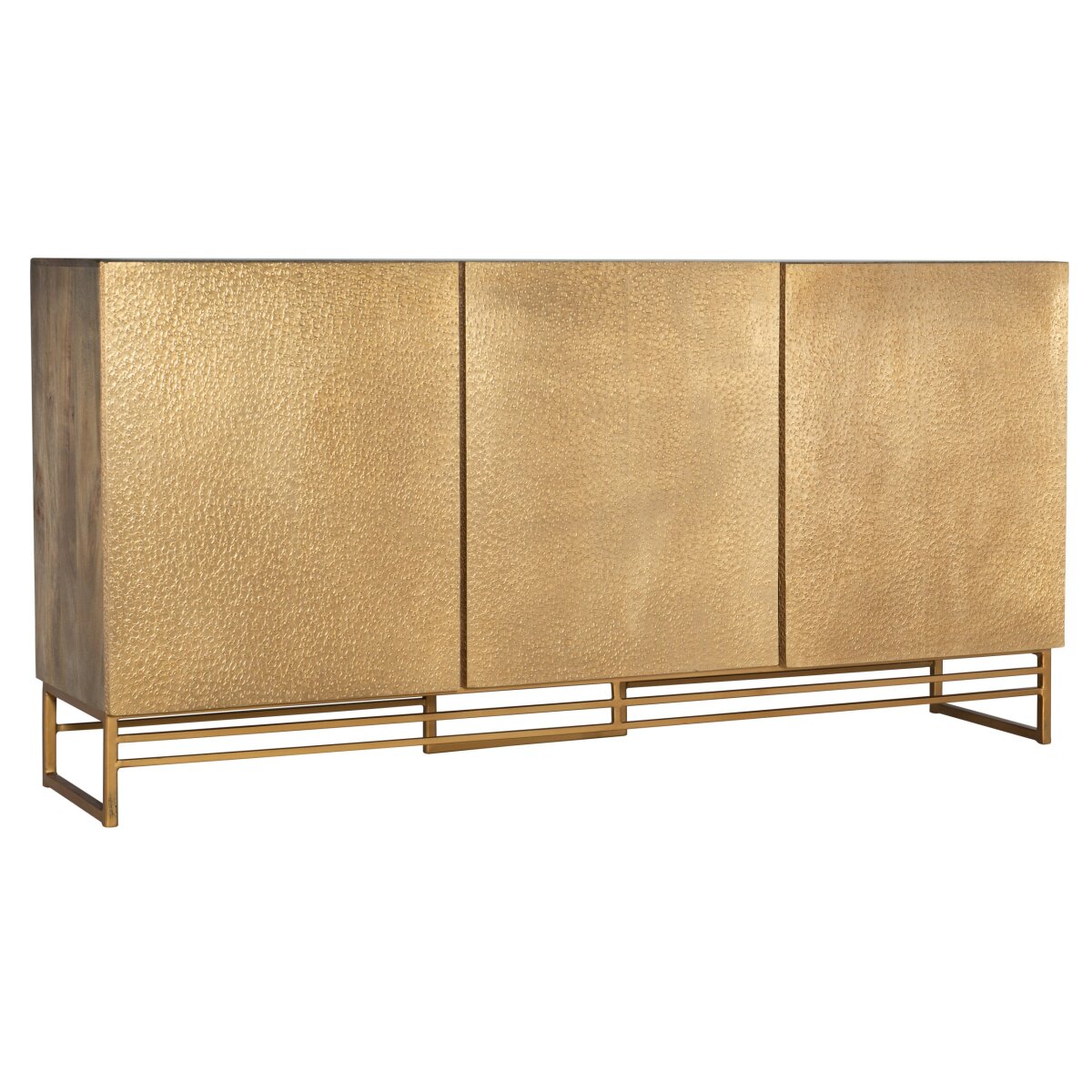 6007-55 69in Entertainment Center Entertainment Stands Golds 4