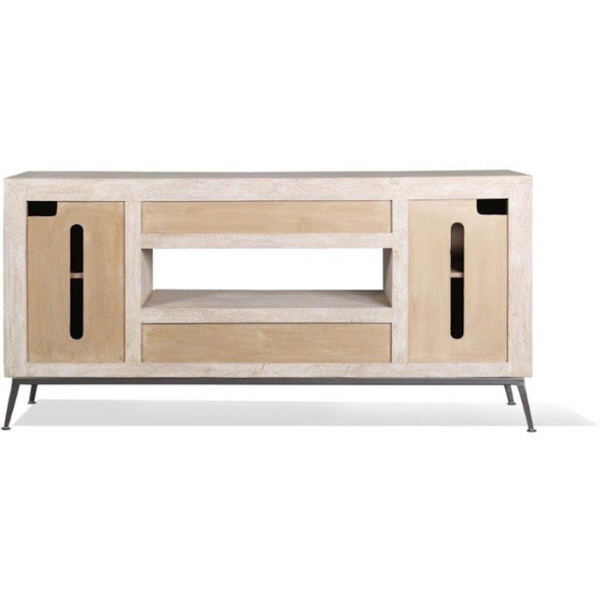 Crossings Monaco 69 Inch TV Console Entertainment Stands Parker House 5