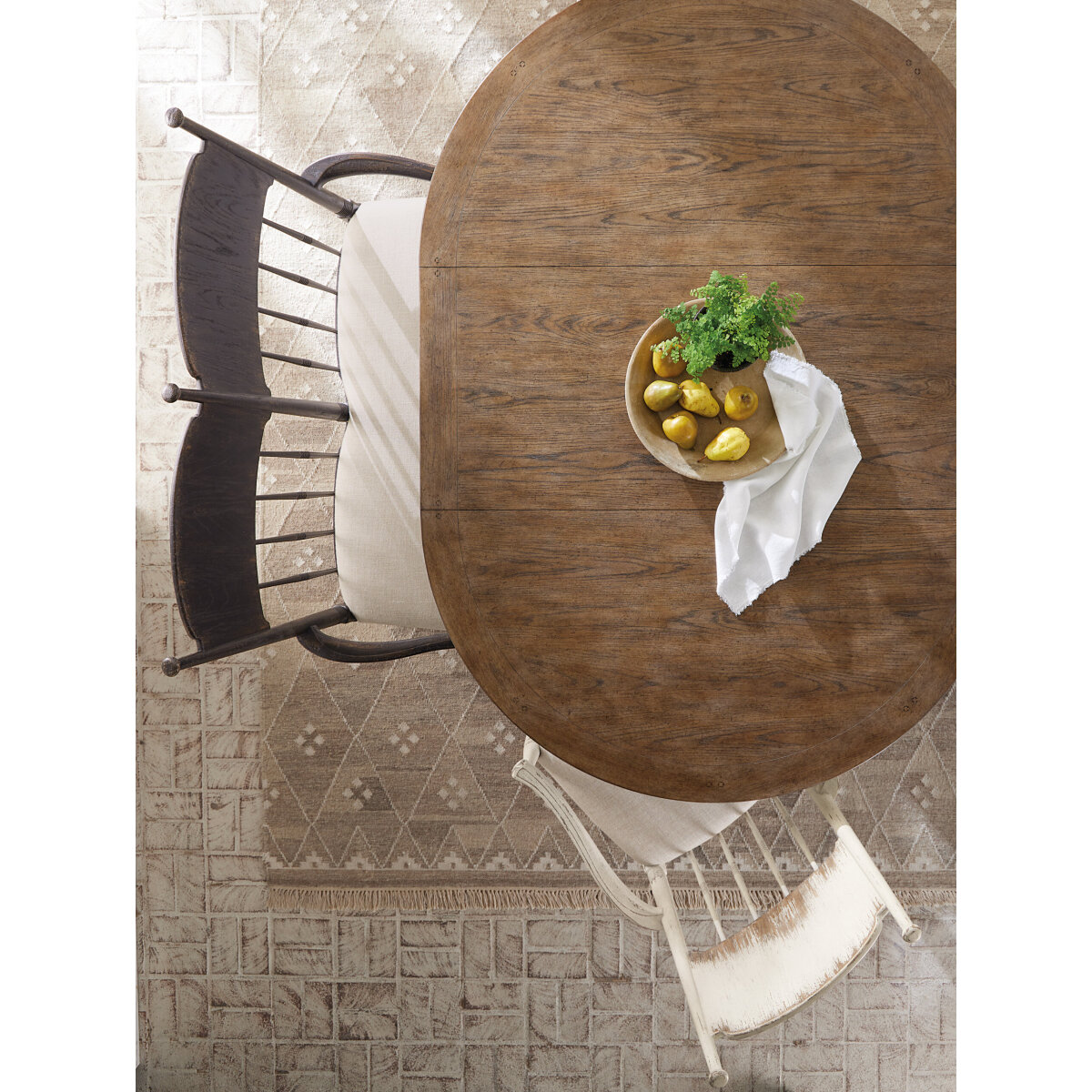Americana Americana Upholstered Seat Arm Chair-2 per ctn/price ea Chairs & Benches Hooker Furniture 10
