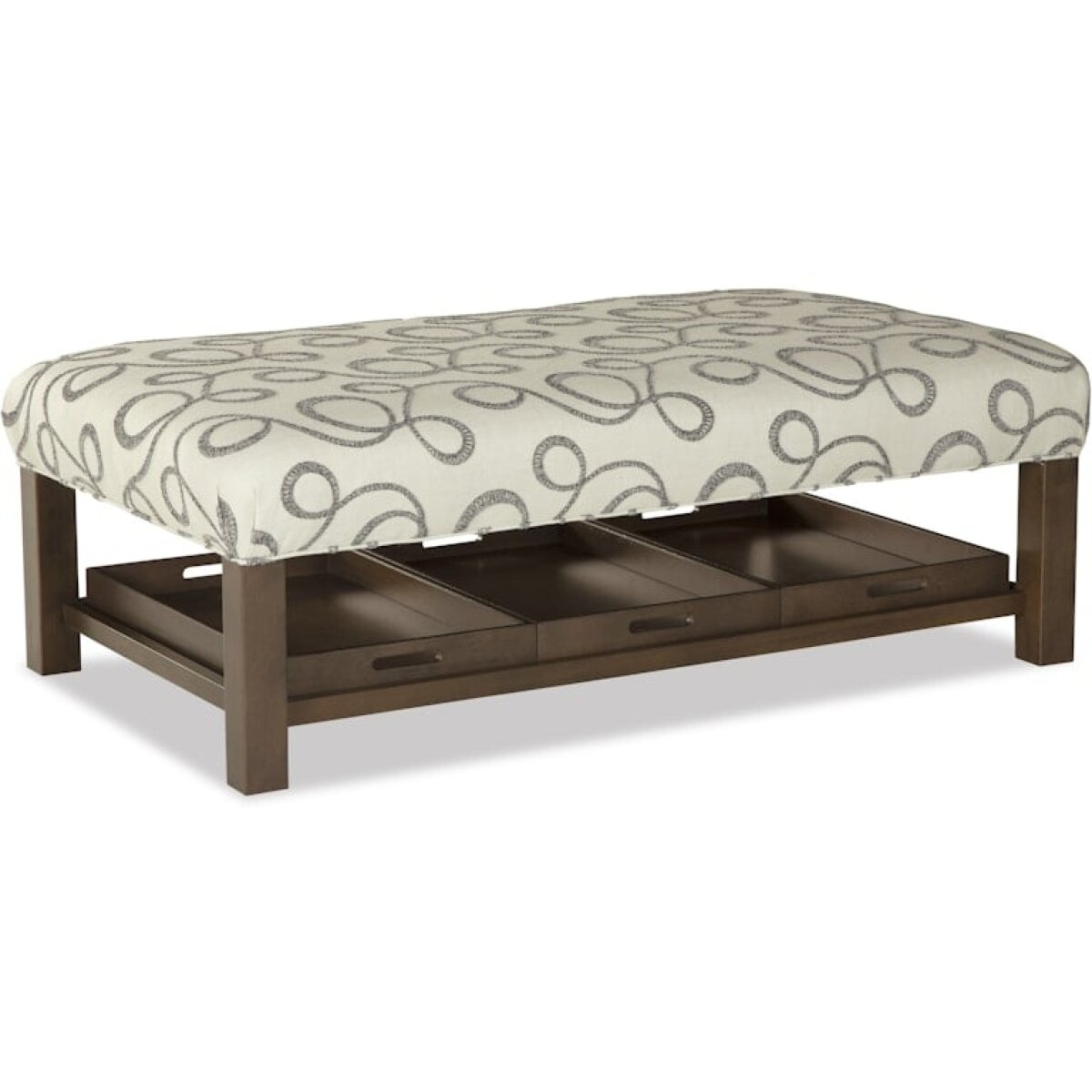 Paula Deen Ottoman P034500 Ottomans & Poufs Craftmaster Furniture 4