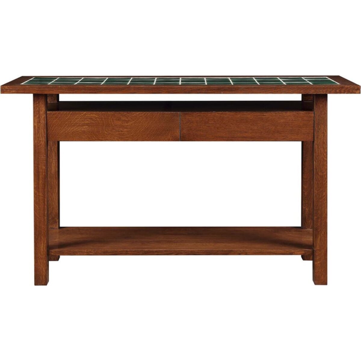 Mission Tile Top Console Table Console Tables Customizable 4