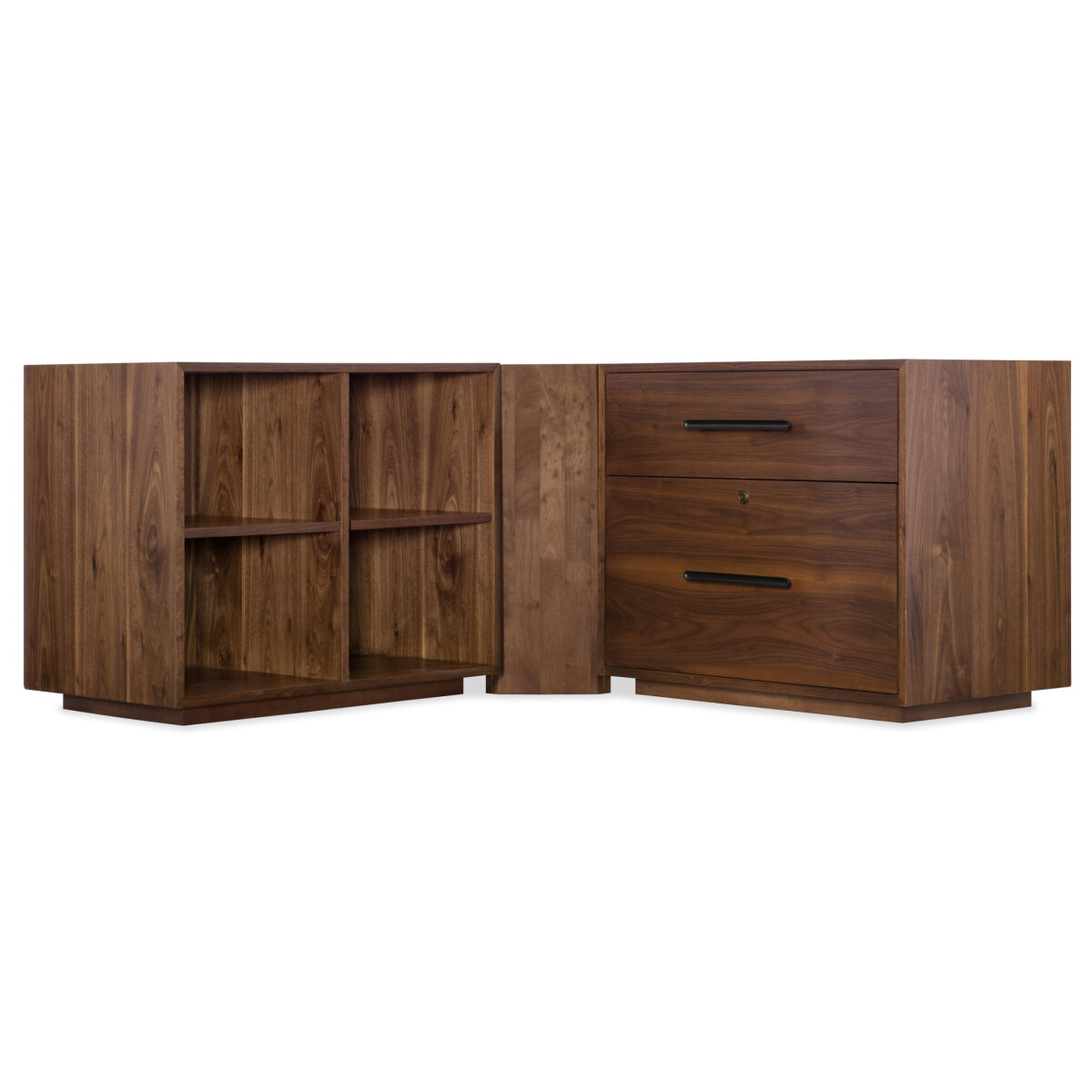 1650-10 Elon Bunching Short Bookcase Bookcases Hooker Furniture 8